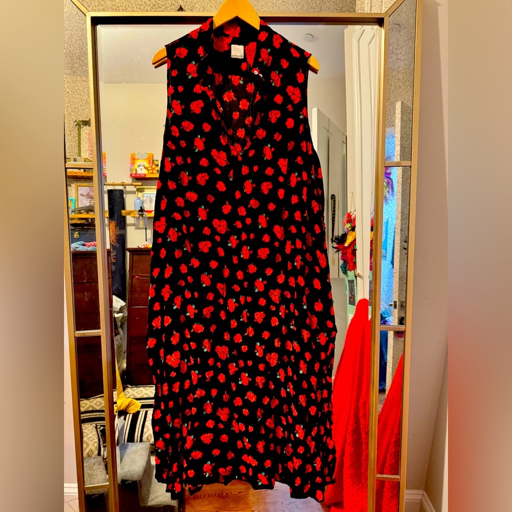 Nicobar Sleeveless High neck kurta size large — EUC